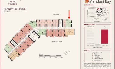 For Sale: 1 Bedroom at Mandani Bay by HTLand, Inc. - 49.82sqm.