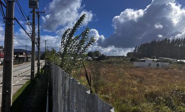 Se vende Excelente sitio con 106 mts de frente a calle, Valdivia, Chile