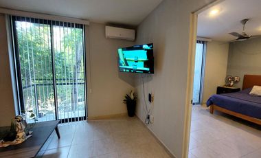 DEPARTAMENTO DE 2 HABITACIONES EN RIVIERA TOWERS 2 PLAYA DEL CARMEN NV033