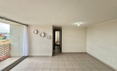 Se arrienda departamento en sector de Galilea, 3 piezas 2 baños con estacionamiento, Curicó