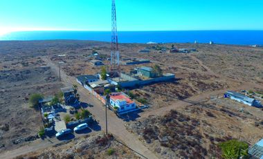 Venta de Terreno a metros de Baja Mar y La Salina casi frente al Mar, 460 m² con casita rústica, Carretera Tijuana Ensenada