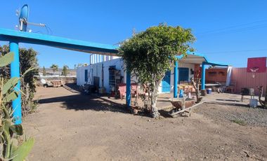 Venta de Terreno a metros de Baja Mar y La Salina casi frente al Mar, 460 m² con casita rústica, Carretera Tijuana Ensenada