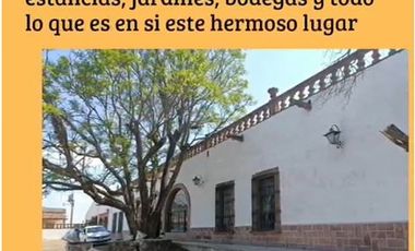 VENTA HACIENDA EN HUICHAPAN, HIDALGO