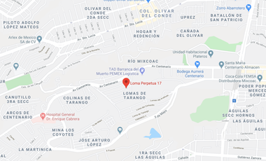 EXCELENTE CASA EN REMATE, EN LOMA PERPETUA 17, LOMAS DE TARANGO, ÁLVARO OBREGÓN, CDMX