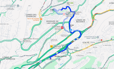 Hermosa y Amplia casa en Fraccionamiento Bosque de las Lomas CDMX, Excelente ubicación 10 min de la Santa Fe, av. Reforma, plazas comerciales de lujo