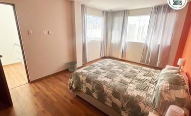 SOLÍS VENDE MODERNA CASA CERCA DEL COLEGIO DAVY COLLEGE, CAJAMARCA.(117)