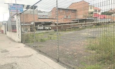 Terreno en venta comercial y residencial 2.580m2 a 3 cuadras del Terminal Terrestre de Cuenca