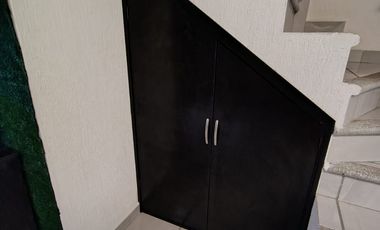 CASA EN VENTA EN PUENTE MORENO, CLUSTER CON ALBERCA, HABITACION PLANTA BAJA