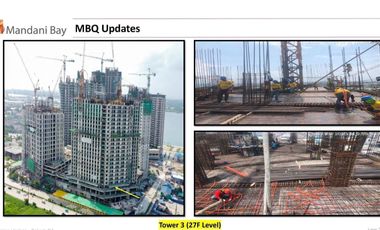 For Sale: 1 Bedroom at Mandani Bay by HTLand, Inc., Mandaue - 66.57sqm.