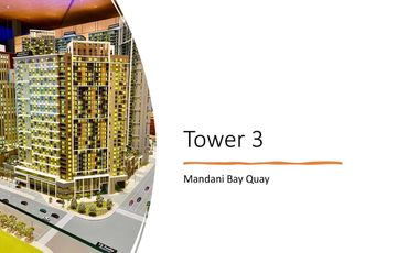 For Sale: 1 Bedroom at Mandani Bay by HTLand, Inc., Mandaue - 66.57sqm.
