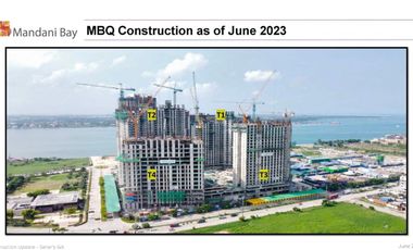 For Sale: 1 Bedroom at Mandani Bay by HTLand, Inc., Mandaue - 66.57sqm.