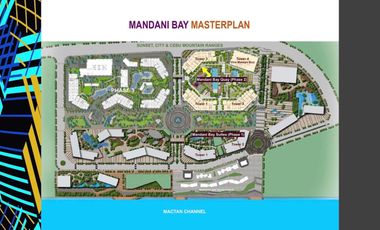 For Sale: 1 Bedroom at Mandani Bay by HTLand, Inc., Mandaue - 66.57sqm.