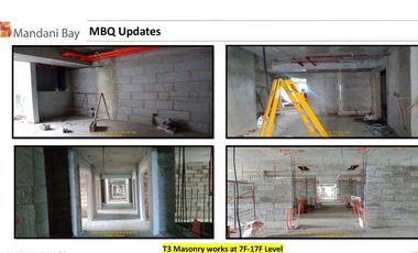 For Sale: 1 Bedroom at Mandani Bay by HTLand, Inc., Mandaue - 66.57sqm.