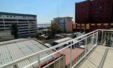 DEPARTAMENTO FRENTE AL AEROPUERTO AICM EN RENTA