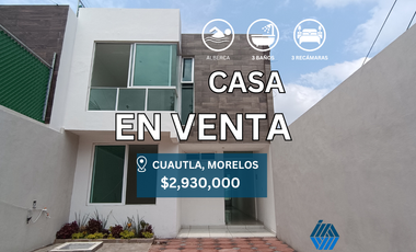 Casa en venta, Cuautla, Morelos