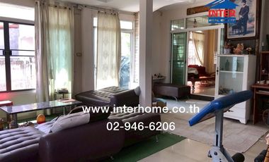 2-storey townhouse, 29.4 sq m, Petch Anan Village, near Lat Sawai Market, Rangsit-Nakhon Nayok Road, Phra Ong Chao Sai Lam Luk Ka Road, Pathum Thani