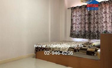 2-storey townhouse, 29.4 sq m, Petch Anan Village, near Lat Sawai Market, Rangsit-Nakhon Nayok Road, Phra Ong Chao Sai Lam Luk Ka Road, Pathum Thani