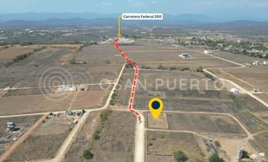 Se Vende Amplio terreno con vista al mar en Playa Agua Blanca