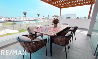 Vendo Casa De Playa Con Piscina En Condominio Laguna Mar