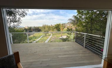 vista al campo de golf de espacios abiertos, segura, tranquila y hermosa