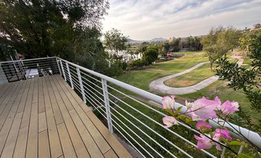 vista al campo de golf de espacios abiertos, segura, tranquila y hermosa