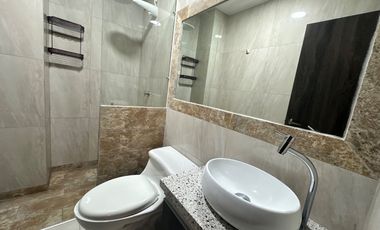 Moderno departamento amoblado en Manta – 3 dormitorios, vista al mar, piscina, parqueadero, pet friendly – Edificio KATAMAR