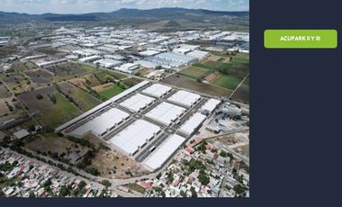 NAVE INDUSTRIAL EN VENTA ACUPARK II, SPARTEK II Y III