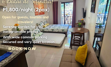 Guest Suite @Balai de Selendra! Serenity Garden for your instagramable photos!