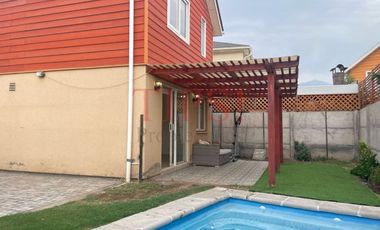 Casa En Condominio Jardines De Las Vizcachas, Con Piscina !!!