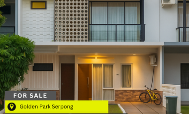 eraradiant.id | Rumah Siap Huni Golden Park Serpong - LT 144m2, SHM