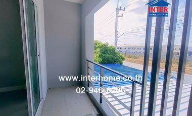 2-storey townhouse, 28.8 sq.w., V-A-Life Village, Lam Luk Ka Khlong 7, Thesaban Lam Luk Ka 3 Road, Lam Luk Ka Road, Rangsit-Nakhon Nayok Road, Lam Luk