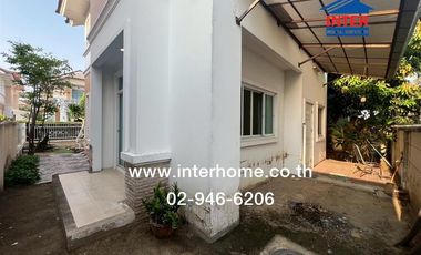 2-storey detached house, 50.4 sq.w., Sirikan Village 3, near Wat Lat Pla Duk, Kanchanaphisek Road, Bang Yai, Nonthaburi