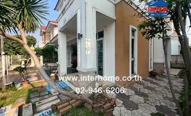 2-storey detached house, 50.4 sq.w., Sirikan Village 3, near Wat Lat Pla Duk, Kanchanaphisek Road, Bang Yai, Nonthaburi