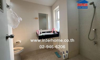 2-storey detached house, 50.4 sq.w., Sirikan Village 3, near Wat Lat Pla Duk, Kanchanaphisek Road, Bang Yai, Nonthaburi