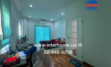 2-storey detached house, 50.4 sq.w., Sirikan Village 3, near Wat Lat Pla Duk, Kanchanaphisek Road, Bang Yai, Nonthaburi