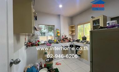 2-storey detached house, 50.4 sq.w., Sirikan Village 3, near Wat Lat Pla Duk, Kanchanaphisek Road, Bang Yai, Nonthaburi