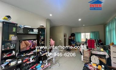 2-storey detached house, 50.4 sq.w., Sirikan Village 3, near Wat Lat Pla Duk, Kanchanaphisek Road, Bang Yai, Nonthaburi