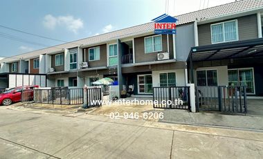 2-storey townhouse, 19.9 sq m, The Colors Premium Village, Kanchanaphisek-Ratchaphruek, Kanchanaphisek Road, Bang Kruai-Sai Noi Road, Sai Noi, Nonthab