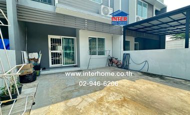 2-storey townhouse, 19.9 sq m, The Colors Premium Village, Kanchanaphisek-Ratchaphruek, Kanchanaphisek Road, Bang Kruai-Sai Noi Road, Sai Noi, Nonthab