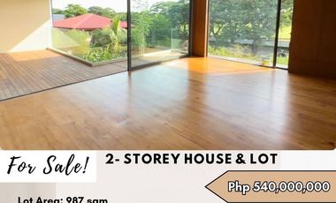 FOR SALE Two Storey House with Basement located at Ayala Alabang Village, Brgy. Ayala Alabang, Muntinlupa City