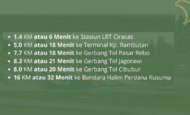 Rumah Ciracas Green, Baru 2/1 LANTAI, Murah Mewah, Kelapa Dua Jaktim Kota Jakarta Timur, Jual Dijual