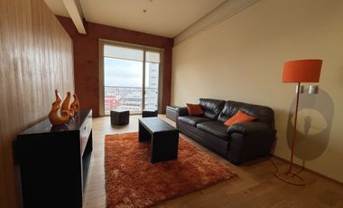 Magnifico Departamento Amueblado en Renta en Reforma 27 con Balcón 1 Recamara