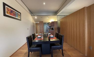 Magnifico Departamento Amueblado en Renta en Reforma 27 con Balcón 1 Recamara