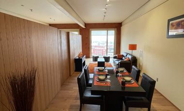 Magnifico Departamento Amueblado en Renta en Reforma 27 con Balcón 1 Recamara