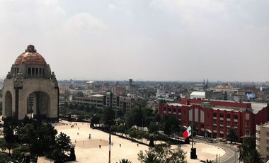 Magnifico Departamento Amueblado en Renta en Reforma 27 con Balcón 1 Recamara