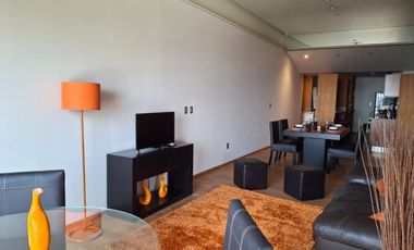 Magnifico Departamento Amueblado en Renta en Reforma 27 con Balcón 1 Recamara