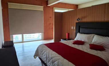 Magnifico Departamento Amueblado en Renta en Reforma 27 con Balcón 1 Recamara