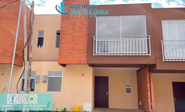 Agencia inmobiliaria Popayán, ALQUILA CASA EN CONJUNTO RESIDENCIAL COMPOSTELA, junto al complejo deportivo. 🏡