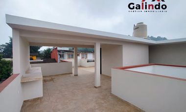 NUEVA , 3 RECAMARAS, 1 EN PLANTA BAJA, CISTERNA, UBICADA CERCA DE LA ENTRADA A COATEPEC