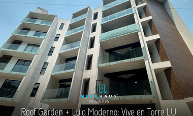🌟 Departamento en Renta en Torre LU, Xalapa | 2 Recámaras | Roof Garden | $11000 MXN/mes